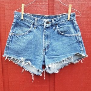 Rustler Cut Off High Rise Jean Shorts